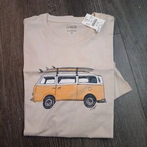 J. Crew Men's VW Surfer Van T-Shirt NWT Sz L or XXL